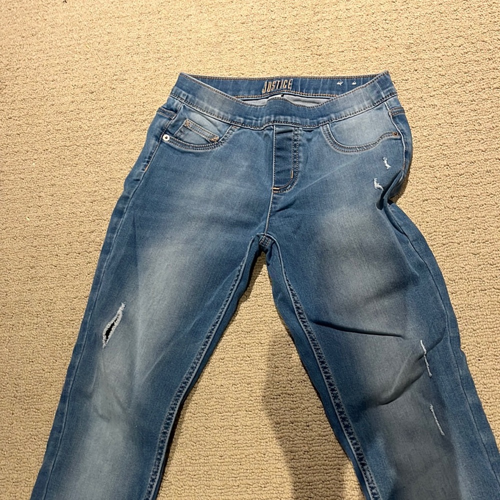 Long blue pants